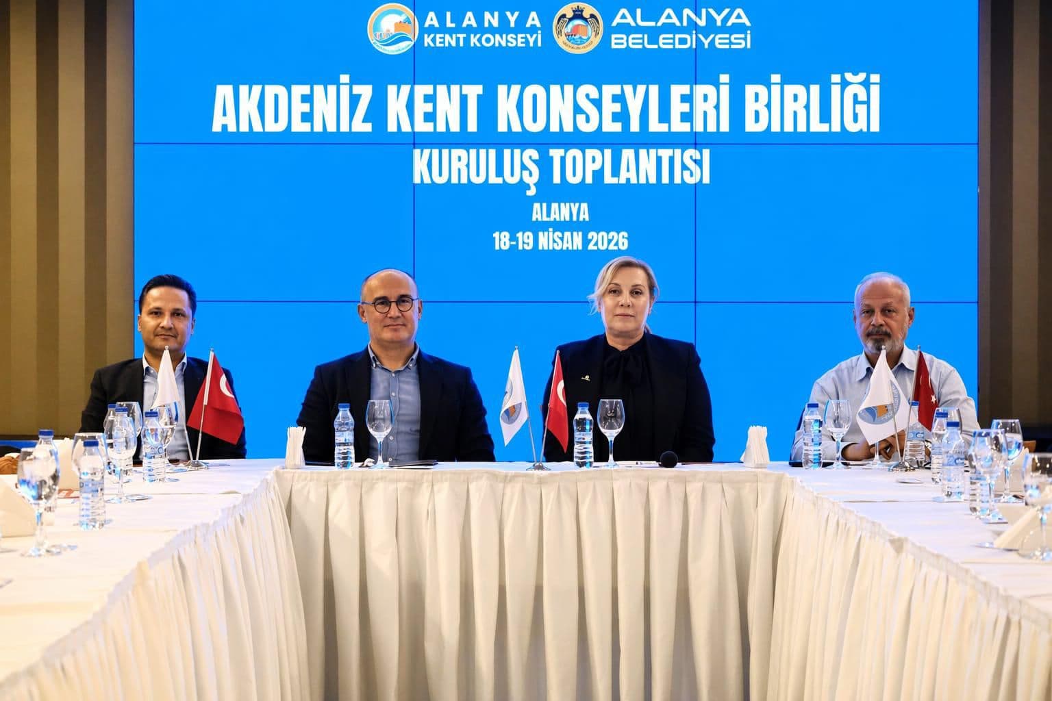 Akdeniz Kent Konseyleri Birliği Kuruluş Toplantısı – Alanya